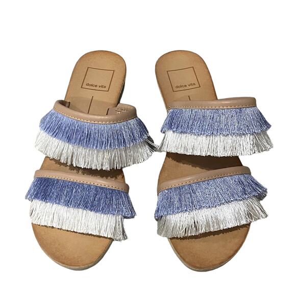 Dolce Vita Fringe Sandals (Barely Used) - Picture 1 of 11